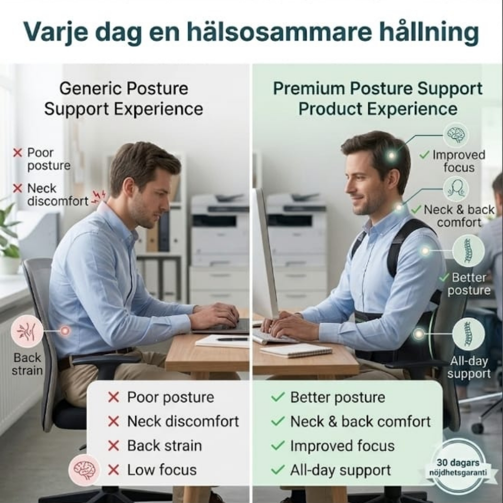 Orthova™ Ryggstödskorsett