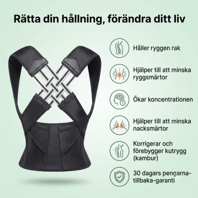 Orthova™ Ryggstödskorsett
